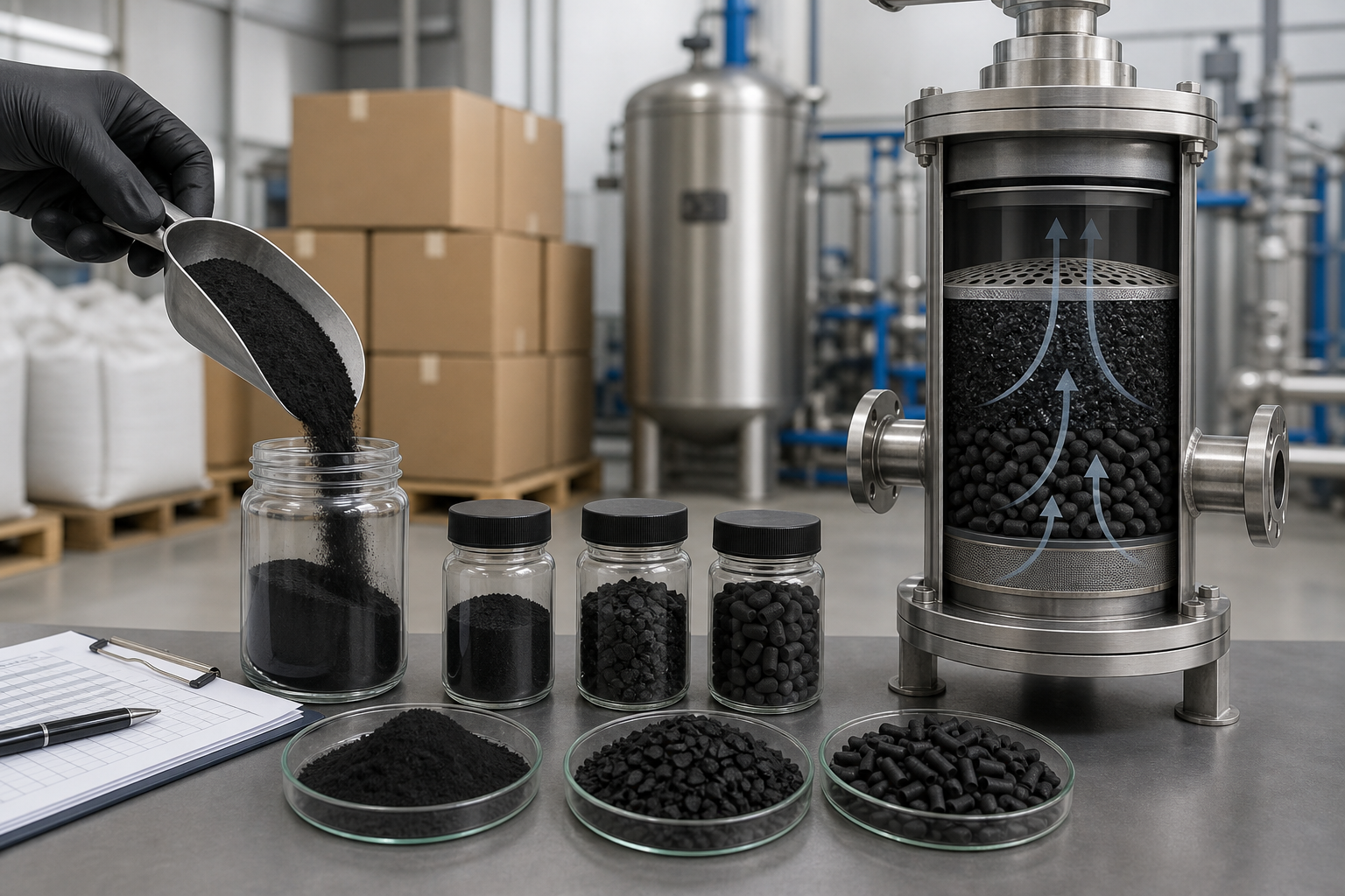 Powder Activated Carbon for Process Liquids and Treatment Systems