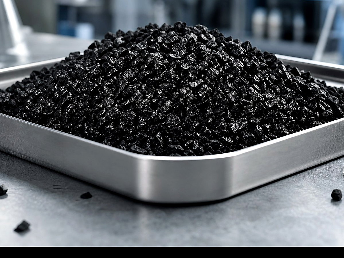Granular activated carbon sample for bulk GAC specification review